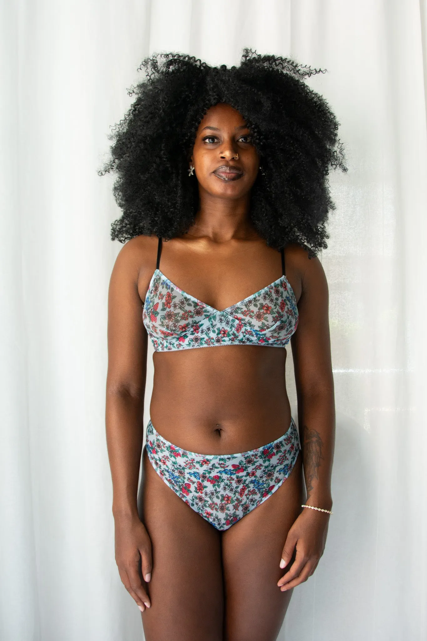 Only Hearts X Forty Winks Garden Club High Leg Bikini
