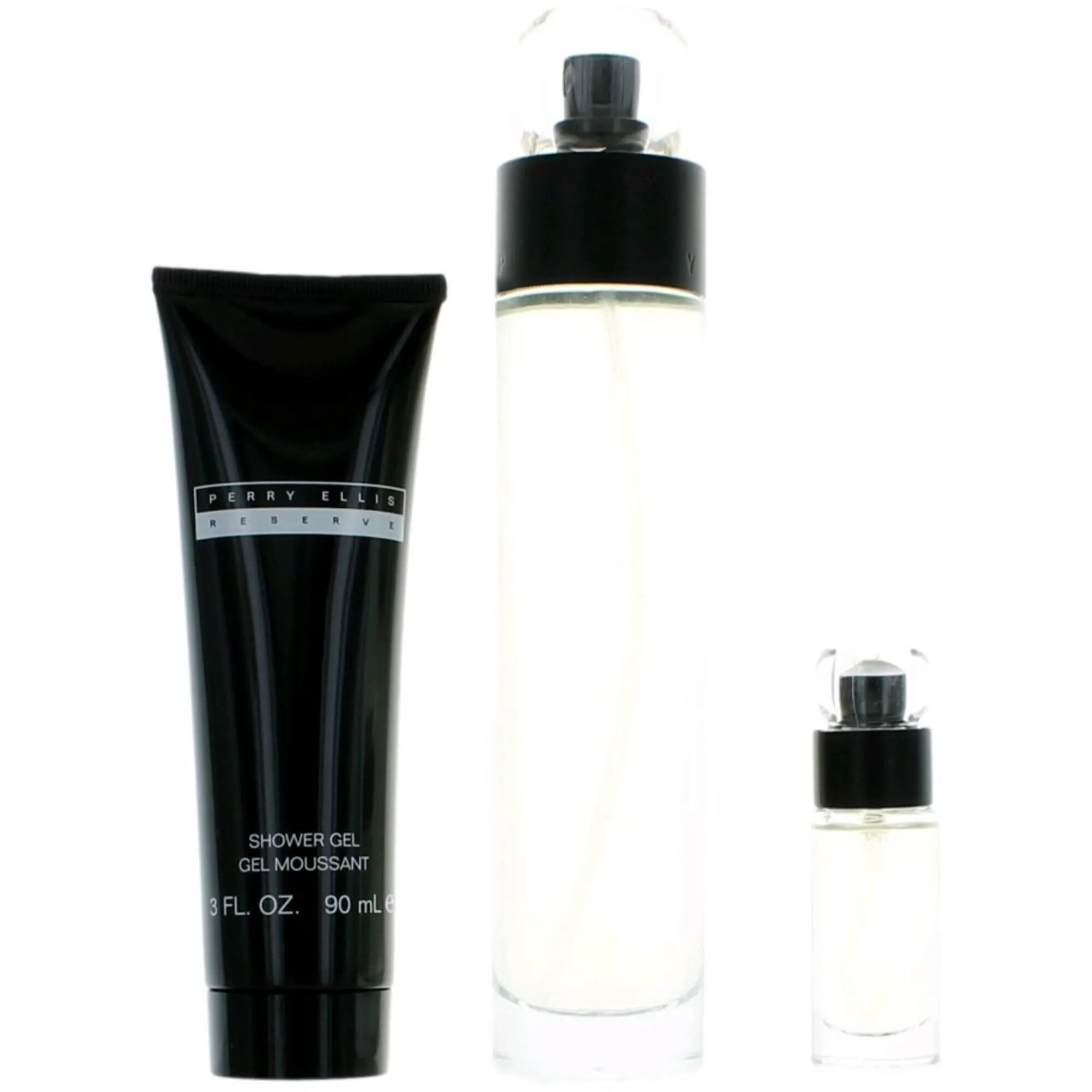 Perry Ellis Men's 3 Piece Deluxe Gift Set - Reserve