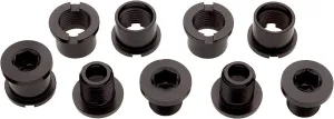 Problem Solvers Single Chainring Bolts Black Alloy