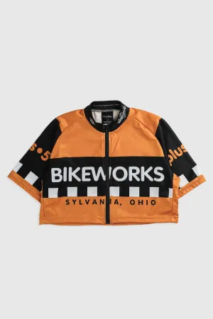 Rework Crop Cycling Jersey - L