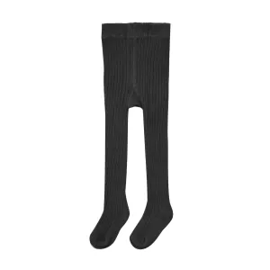 Ribbed Tights - Black - FINAL SALE