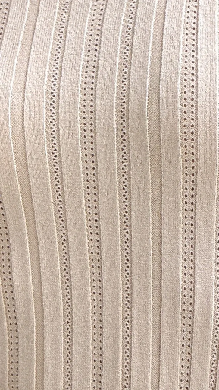 River Knit Tank - Nude