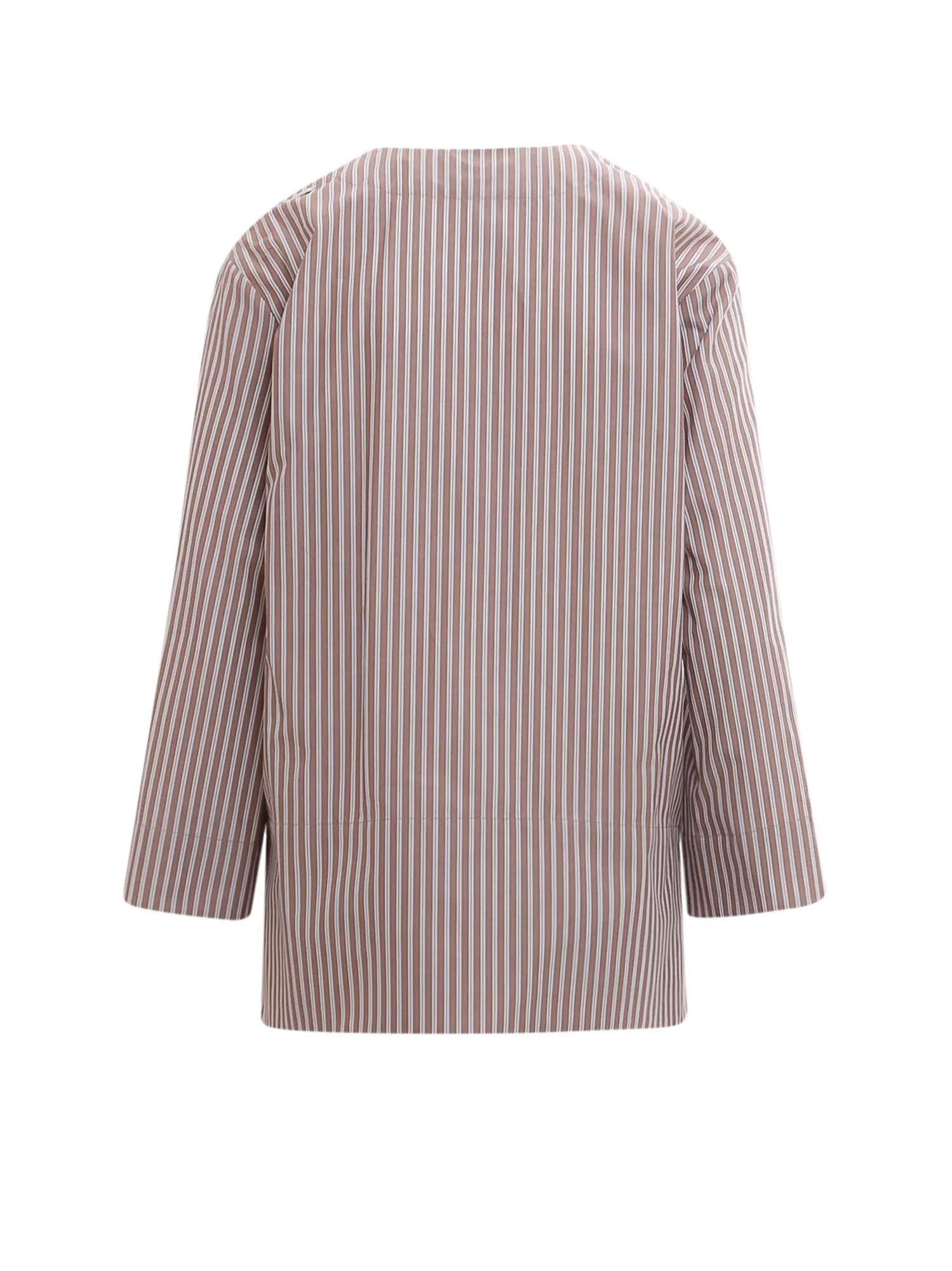 'S Max Mara V-Neck Striped Top