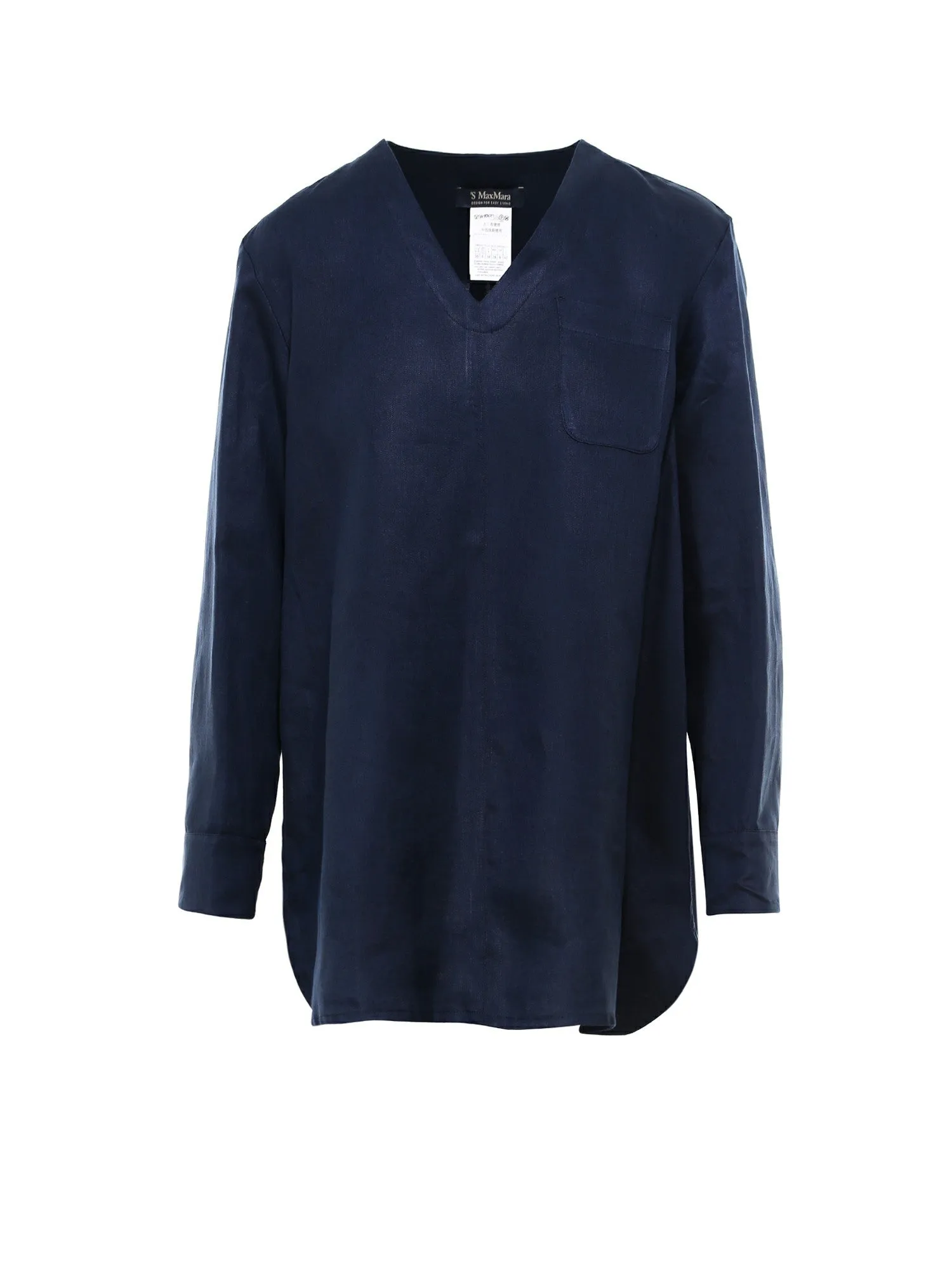 'S Max Mara V-Neck Tunic Shirt