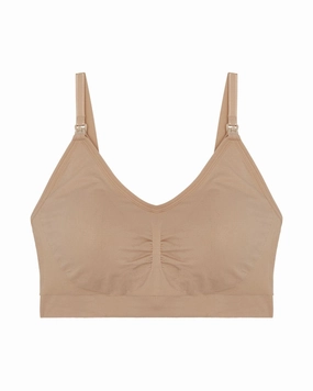 Seamless Pumping and Nursing Bra