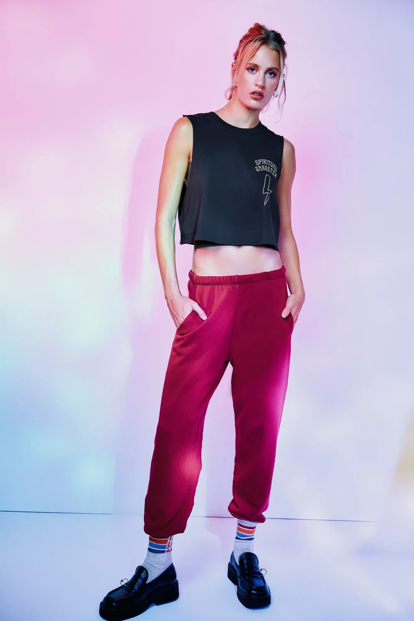 SG Bolt Callie Crop Tank