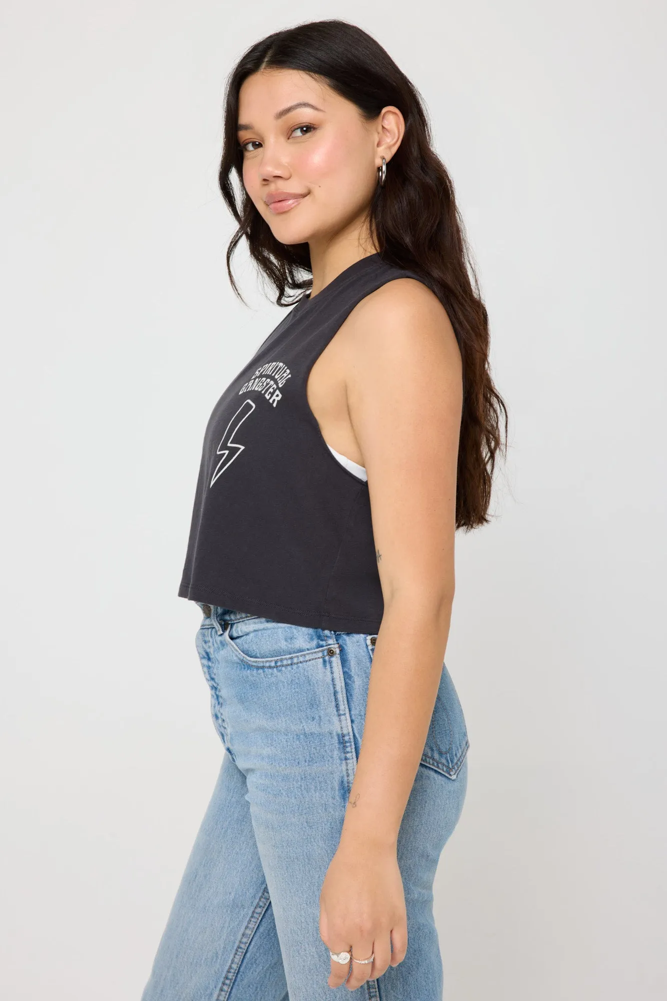 SG Bolt Callie Crop Tank