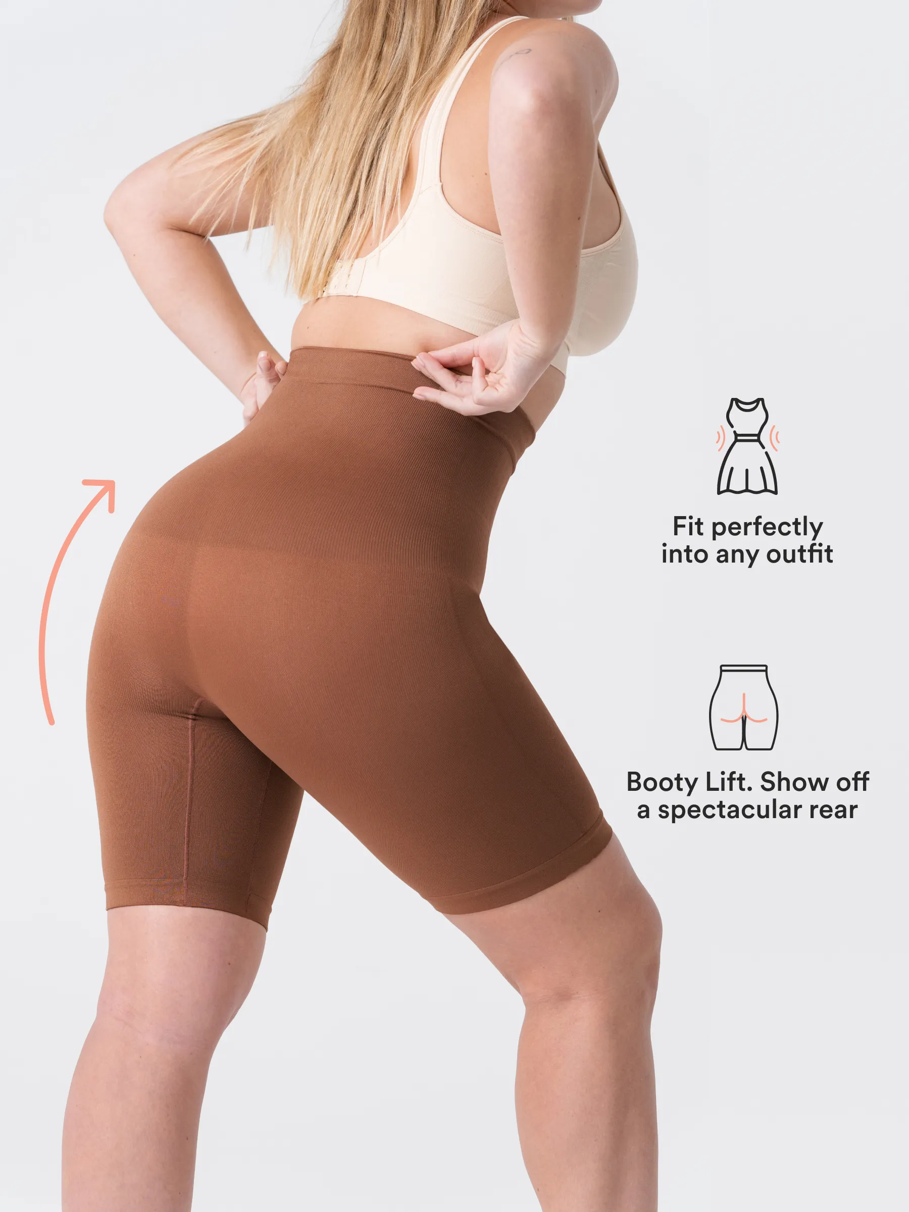 Shapermint Essentials All Day Every Day High-Waisted Shaper Shorts