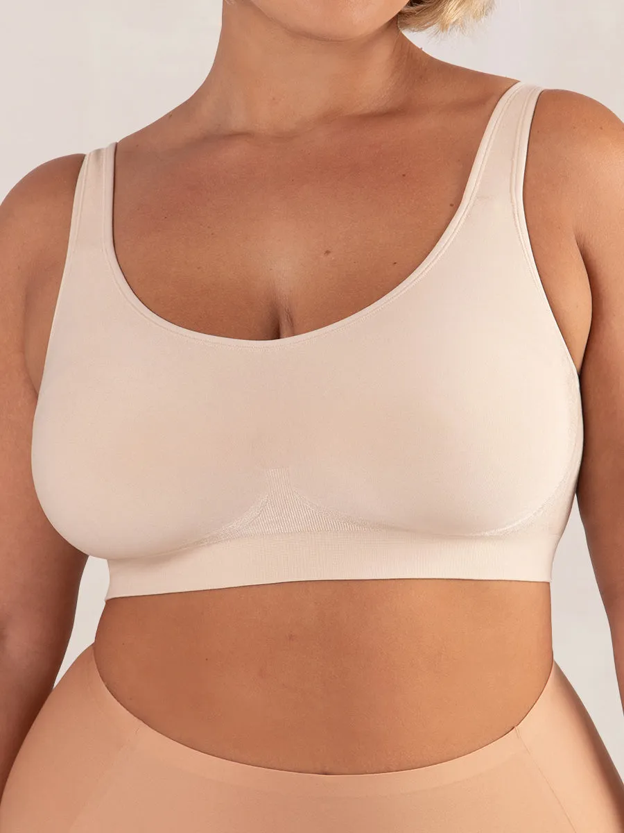 Shapermint Essentials Everyday Comfort Straps Wireless Shaping Bra (55% OFF)