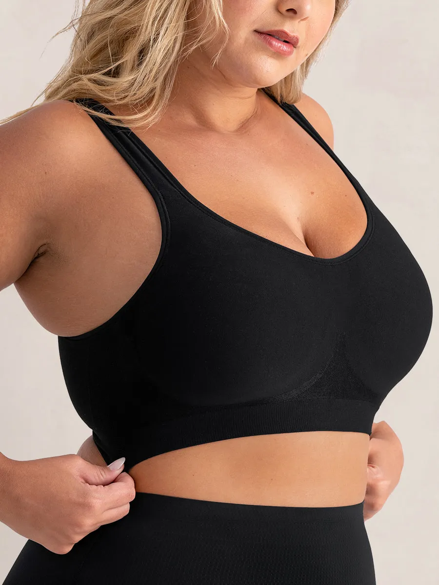 Shapermint Essentials Everyday Comfort Straps Wireless Shaping Bra
