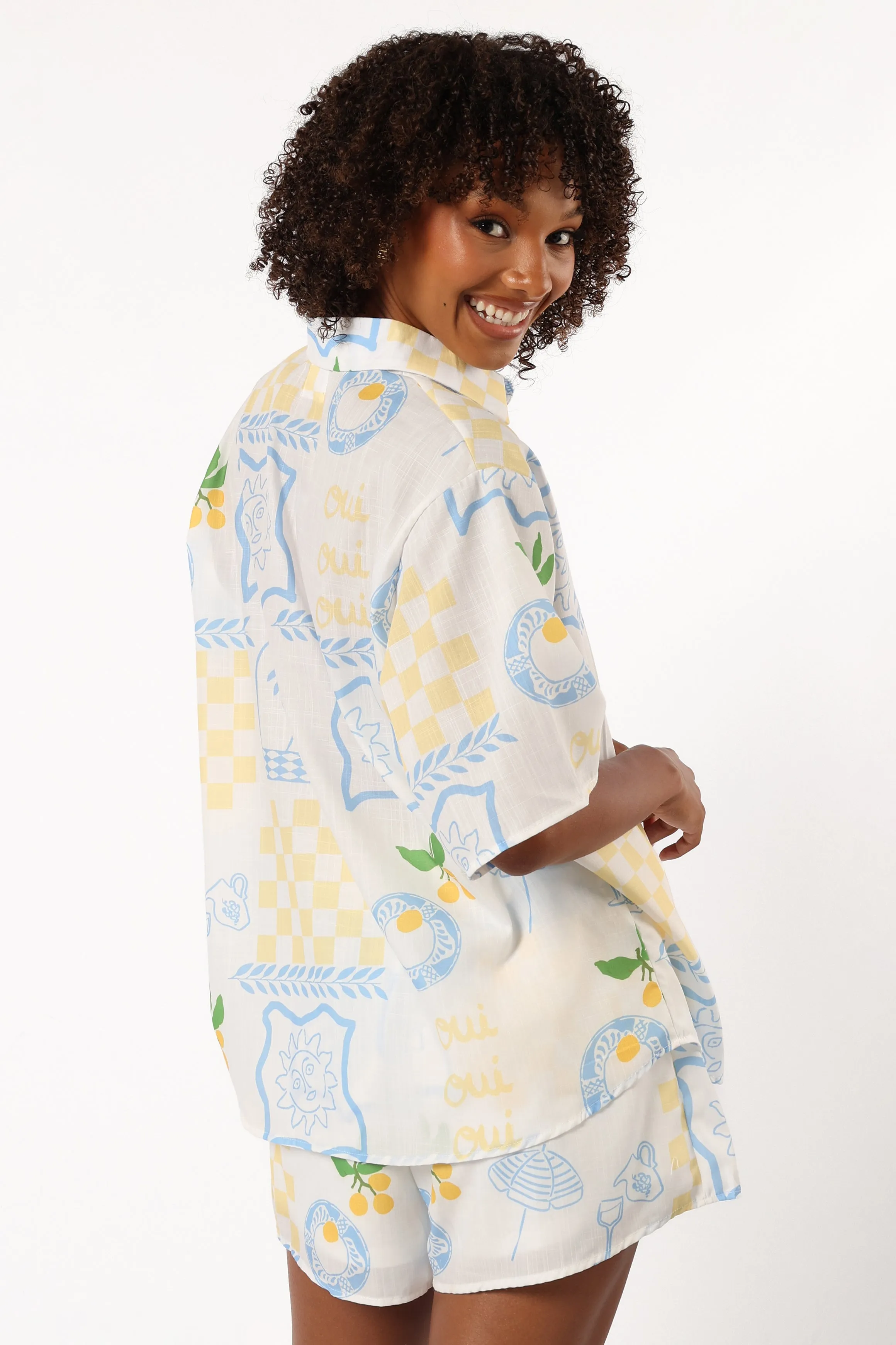 Sole Short Set - Lemon Print