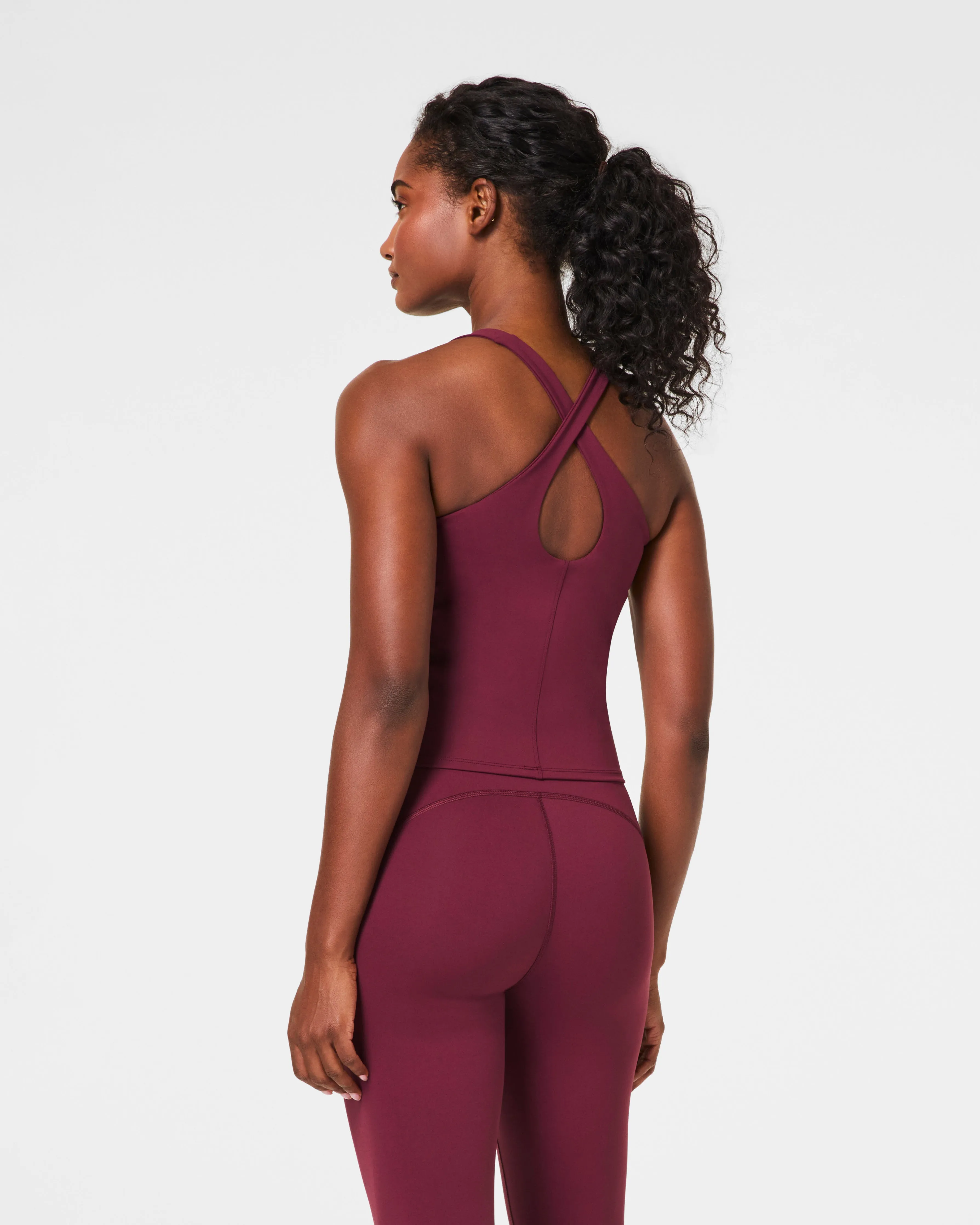 SPANX® Get Moving Contour Crossback Shelf Tank
