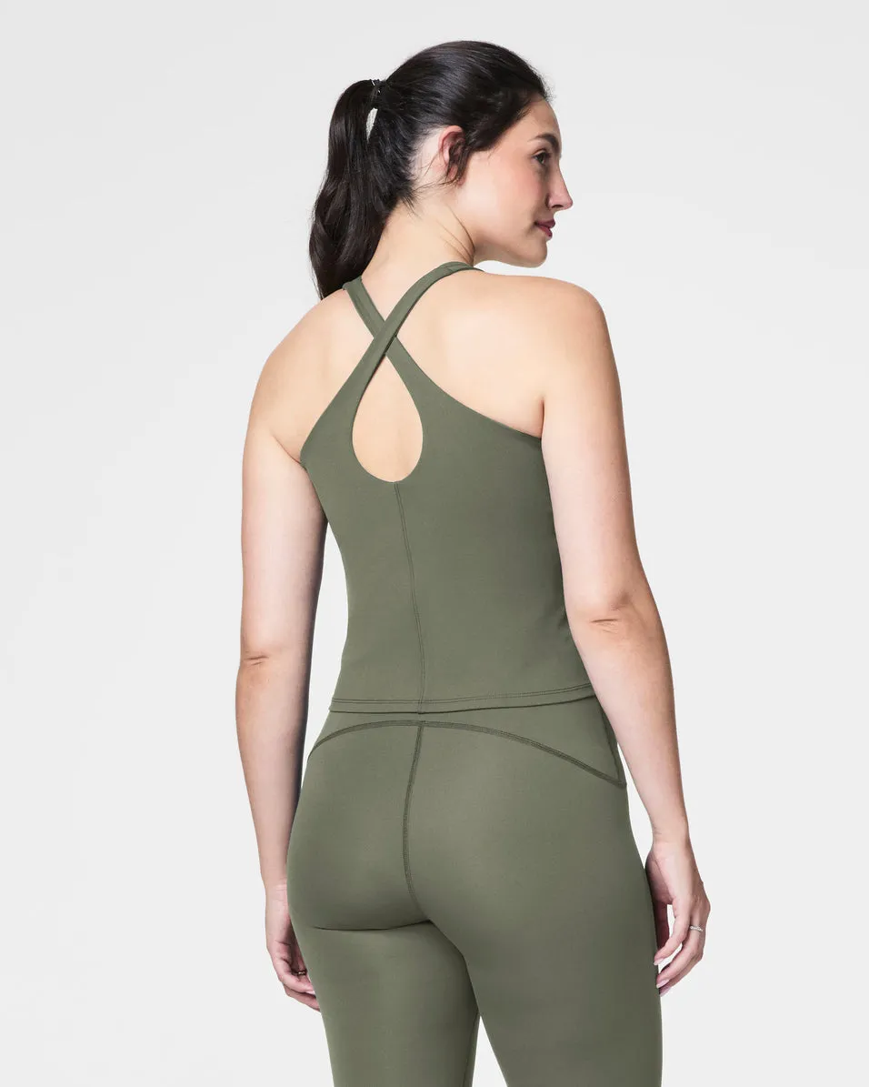 SPANX® Get Moving Contour Crossback Shelf Tank
