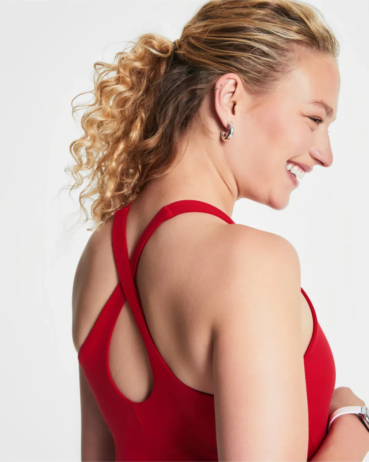 SPANX® Get Moving Contour Crossback Shelf Tank