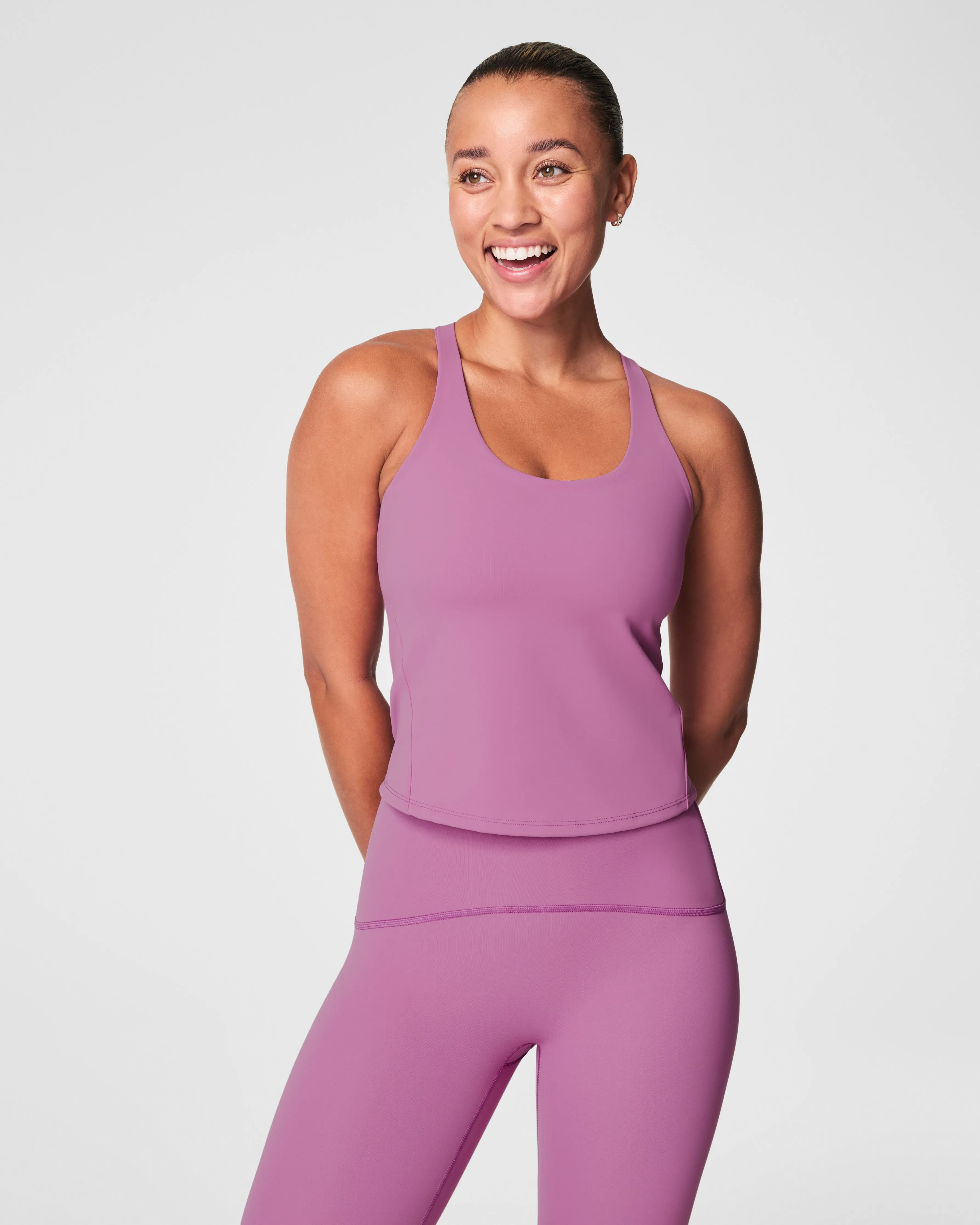 SPANX® Get Moving Contour Crossback Shelf Tank