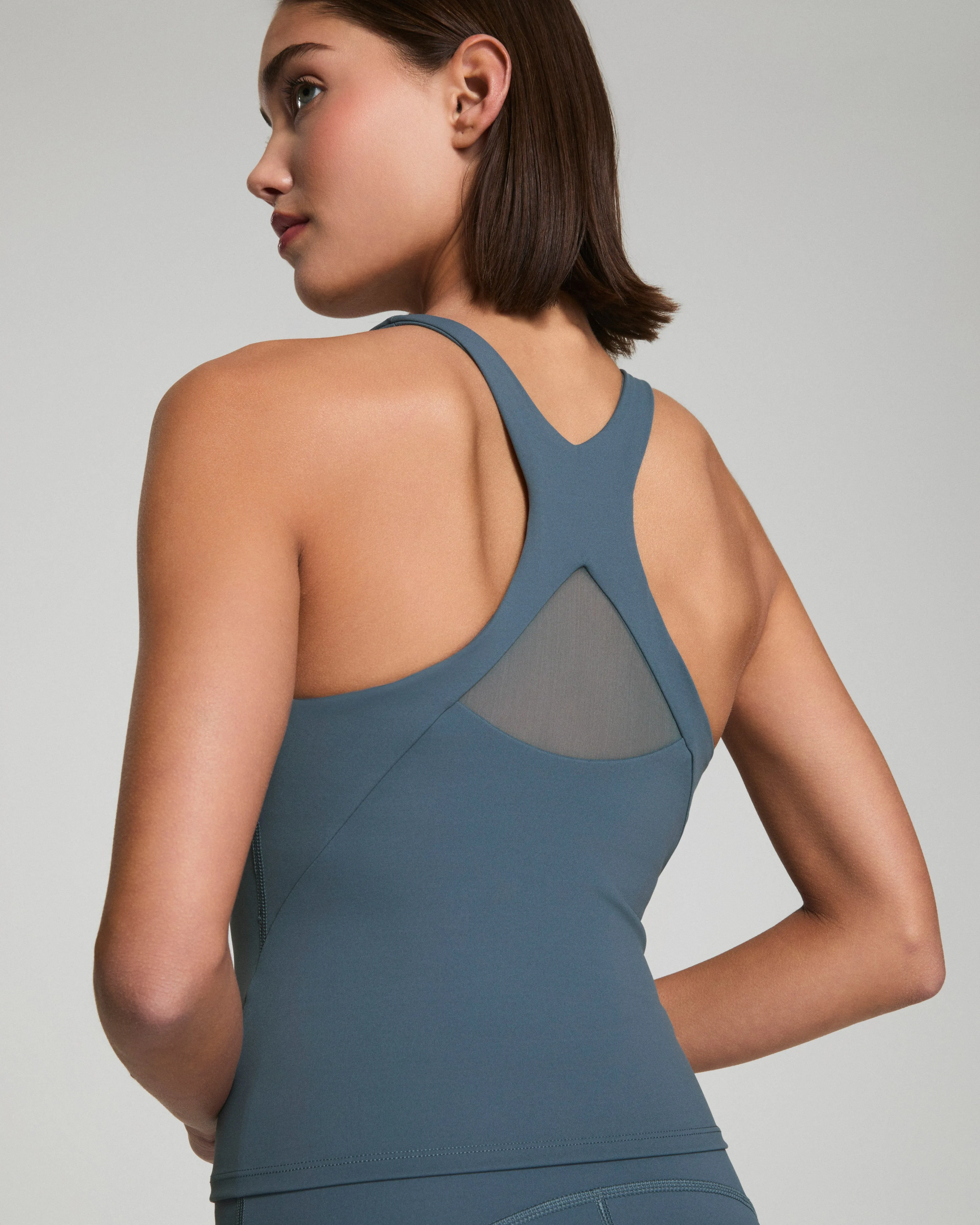 SPANX® Get Moving V-Neck Shelf Tank