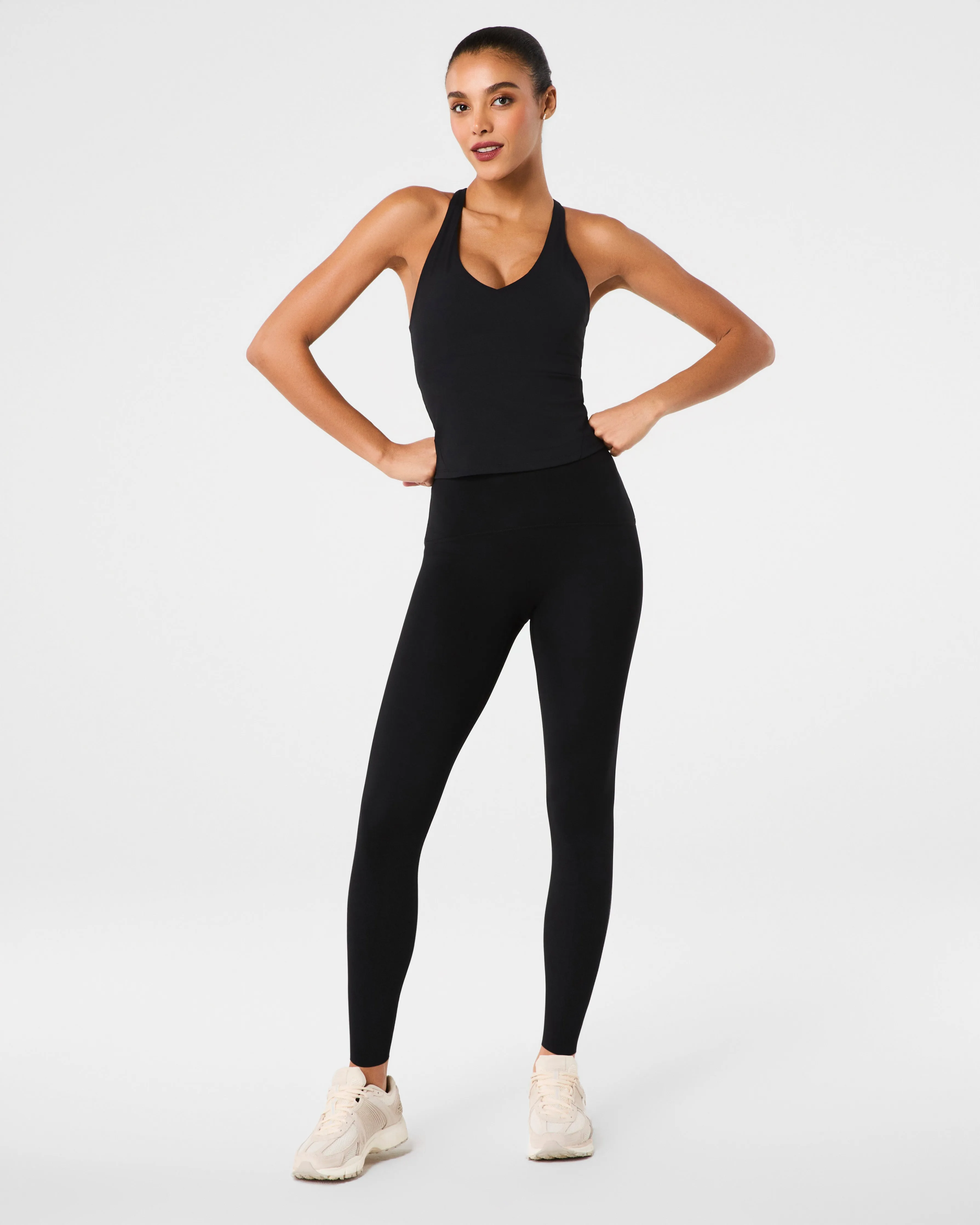 SPANX® Get Moving V-Neck Shelf Tank