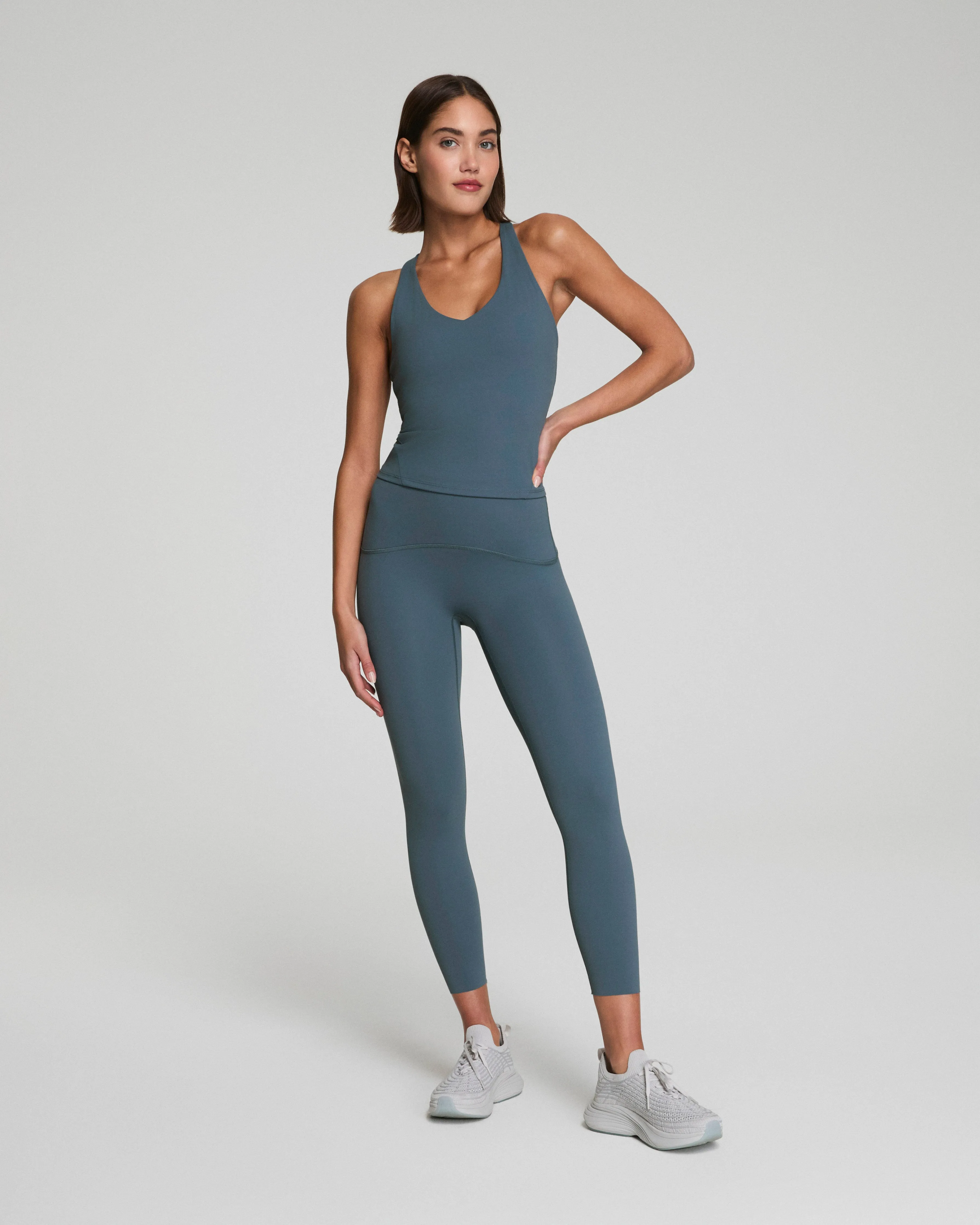 SPANX® Get Moving V-Neck Shelf Tank