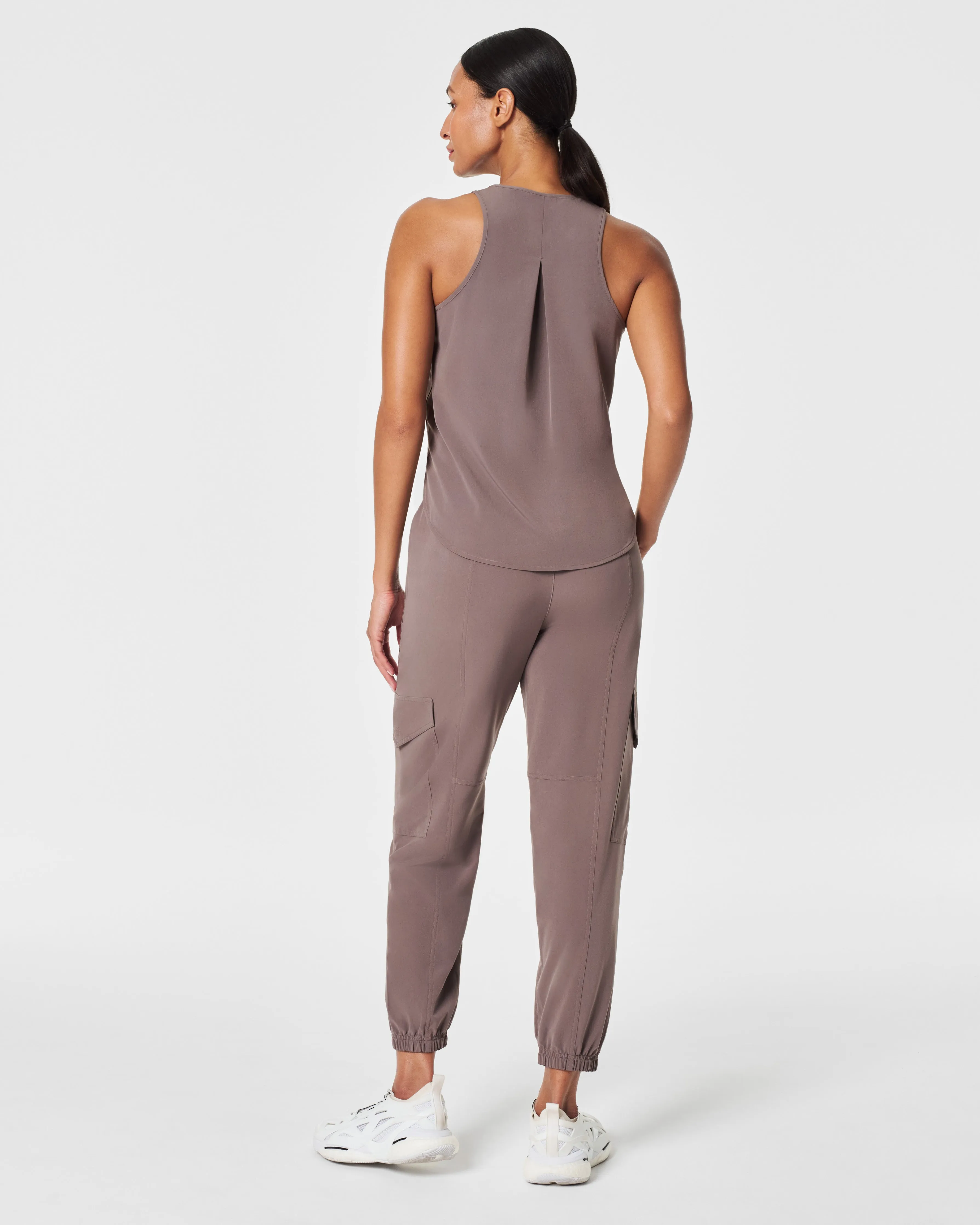 SPANX® On the Move Curved Hem Tank