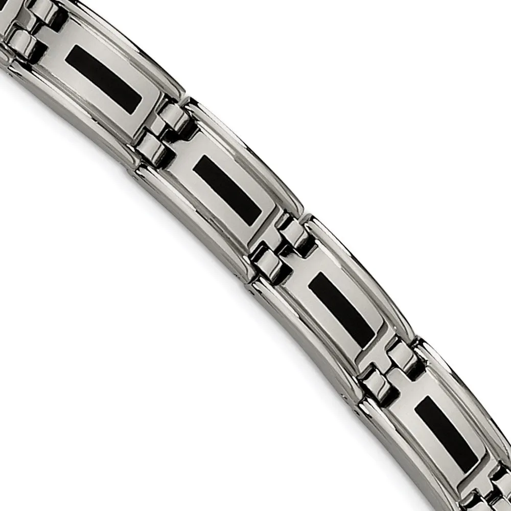 Stainless Steel Enameled Bracelet, Money Clip and Key Ring Set