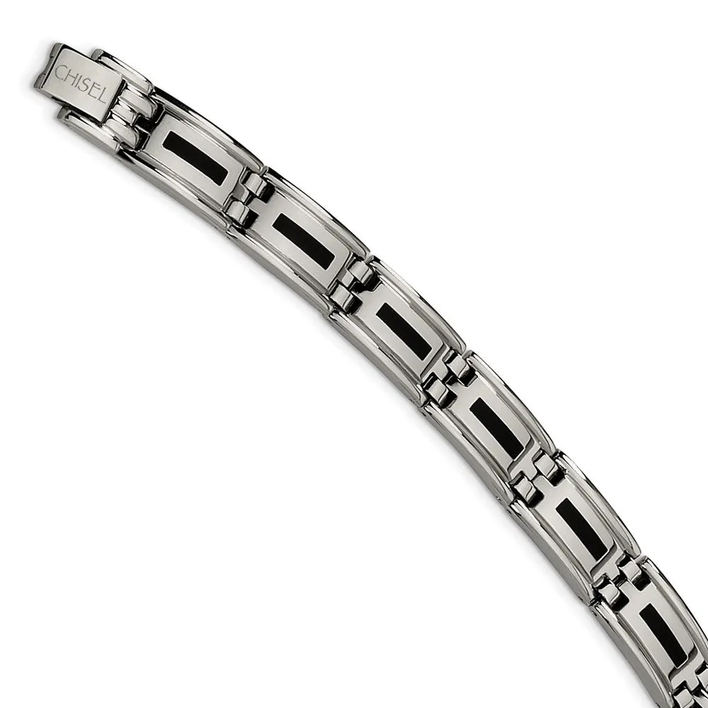 Stainless Steel Enameled Bracelet, Money Clip and Key Ring Set