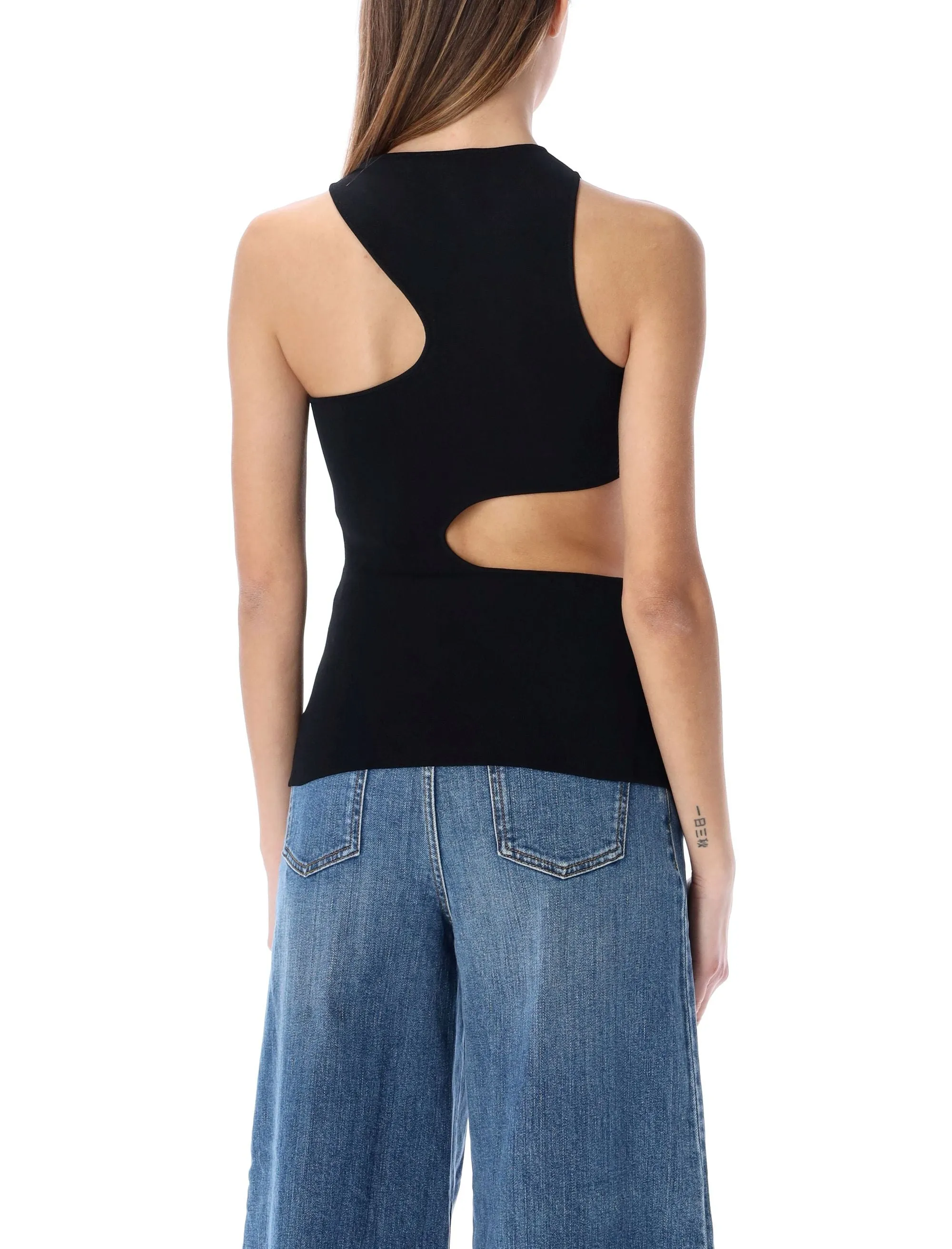 Stella McCartney Cut Out Crewneck Tank Top