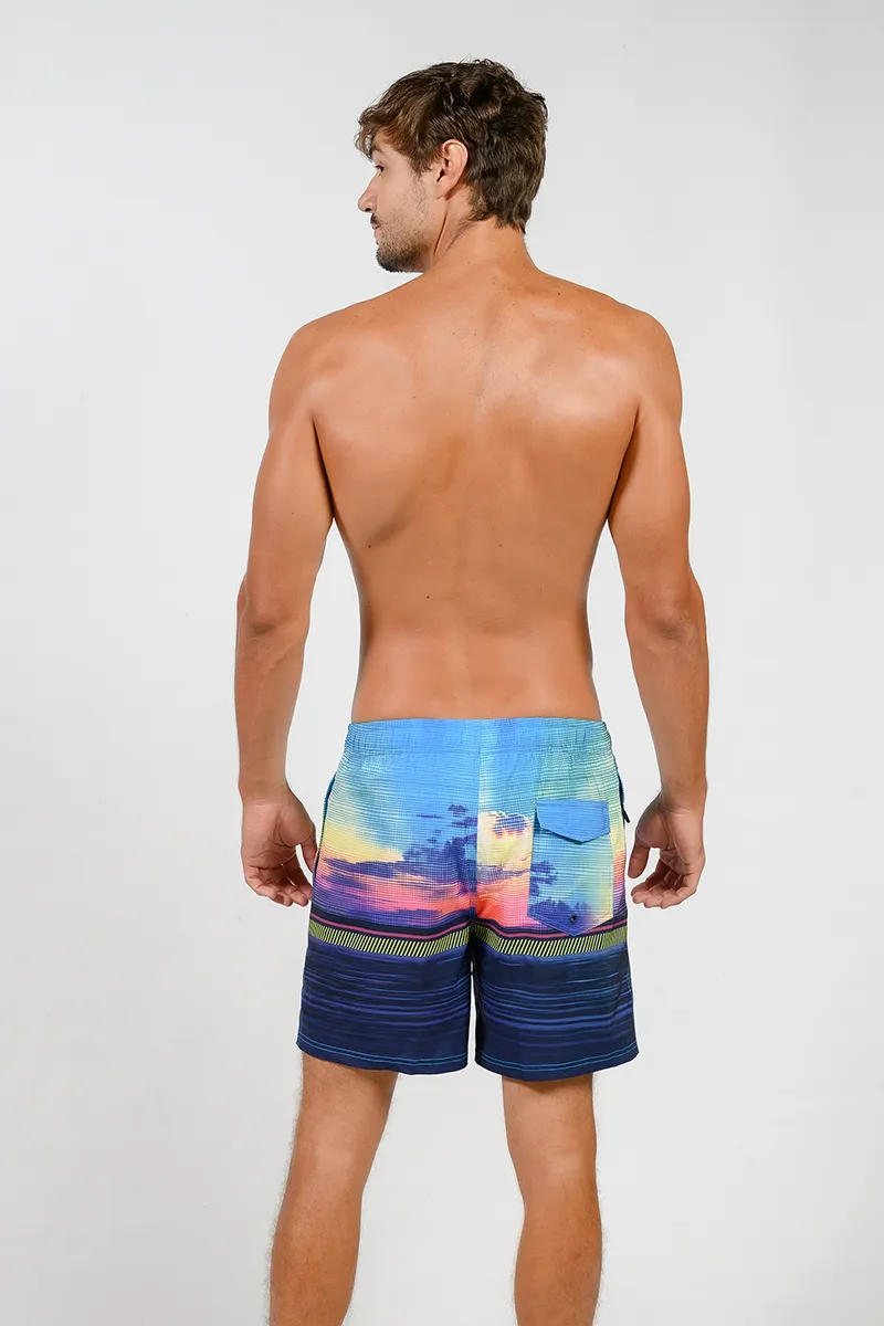 Swim Trunks With Boxer Men