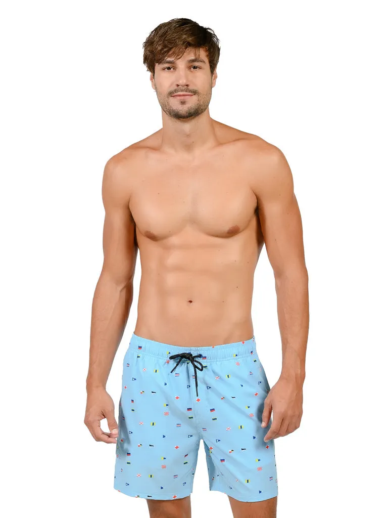 Swim Trunks With Boxer Men