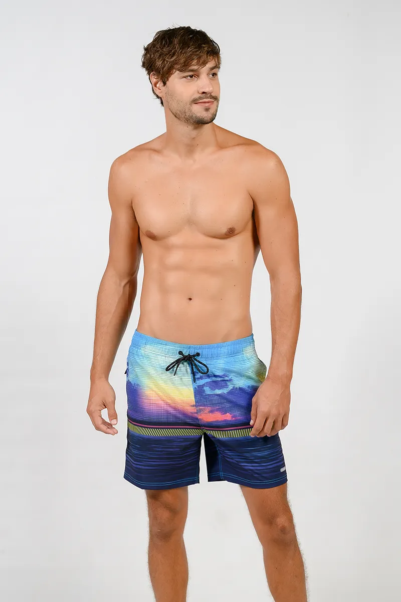 Swim Trunks With Boxer Men