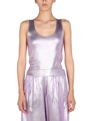 Tom Ford Metallic Crewneck Tank Top