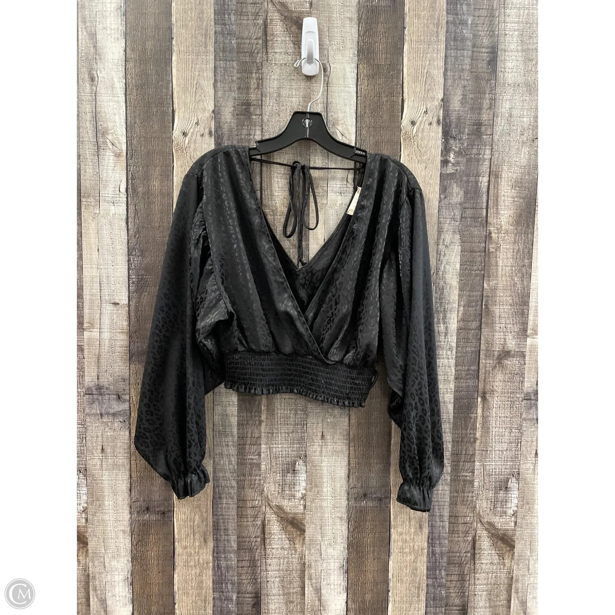 Top Long Sleeve By Altard State In Black, Size: M