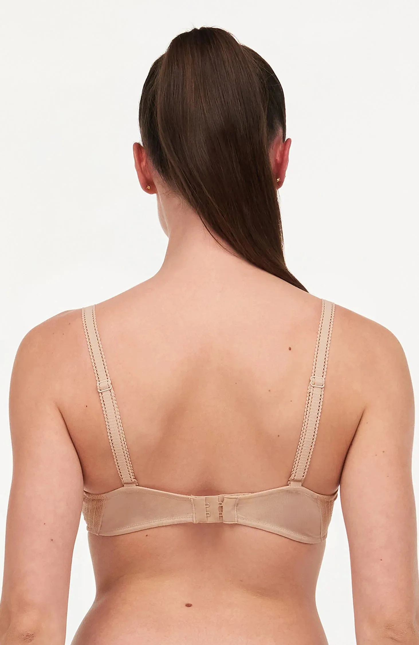 True Lace Plunge Spacer Bra