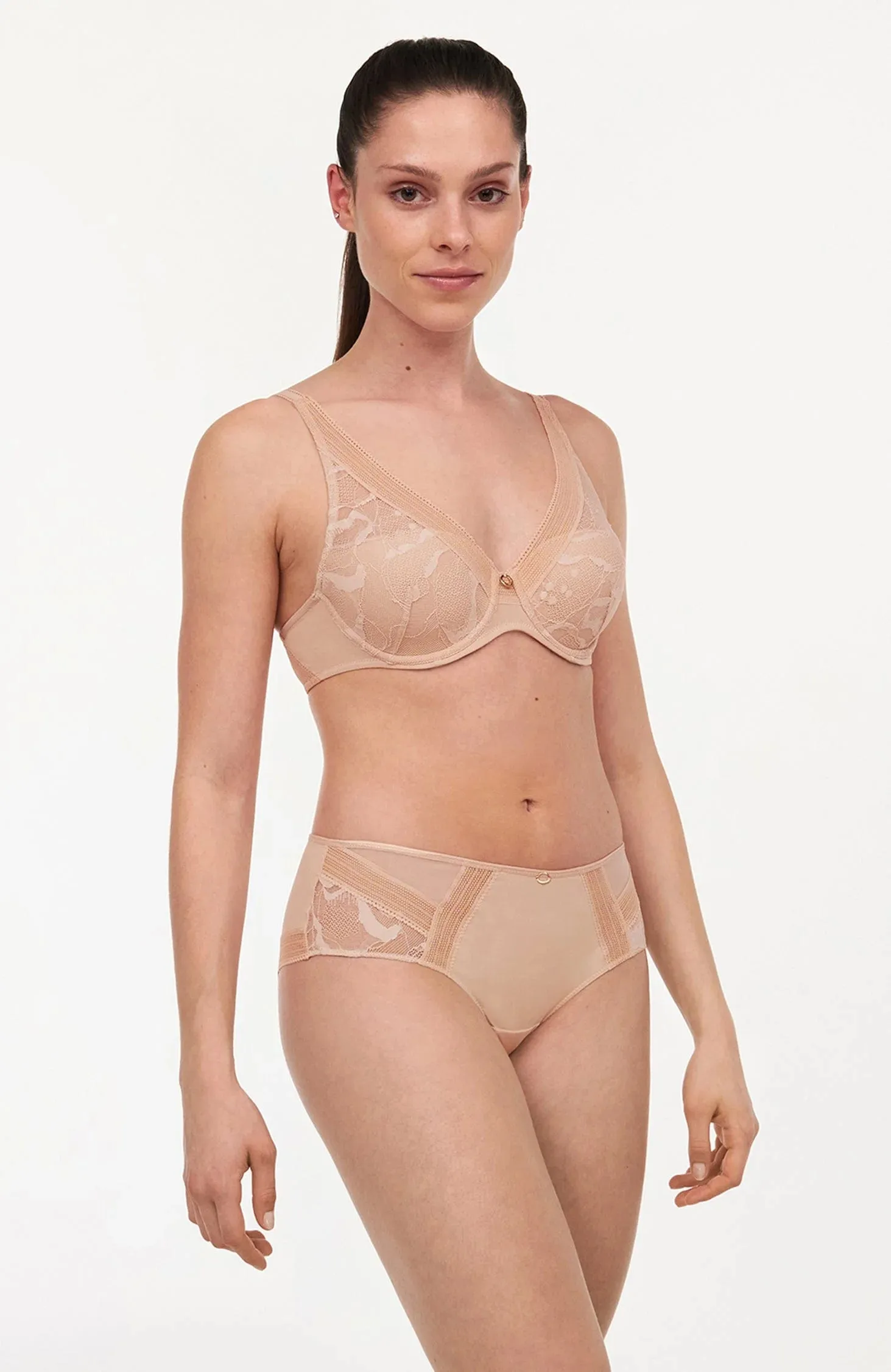 True Lace Plunge Spacer Bra