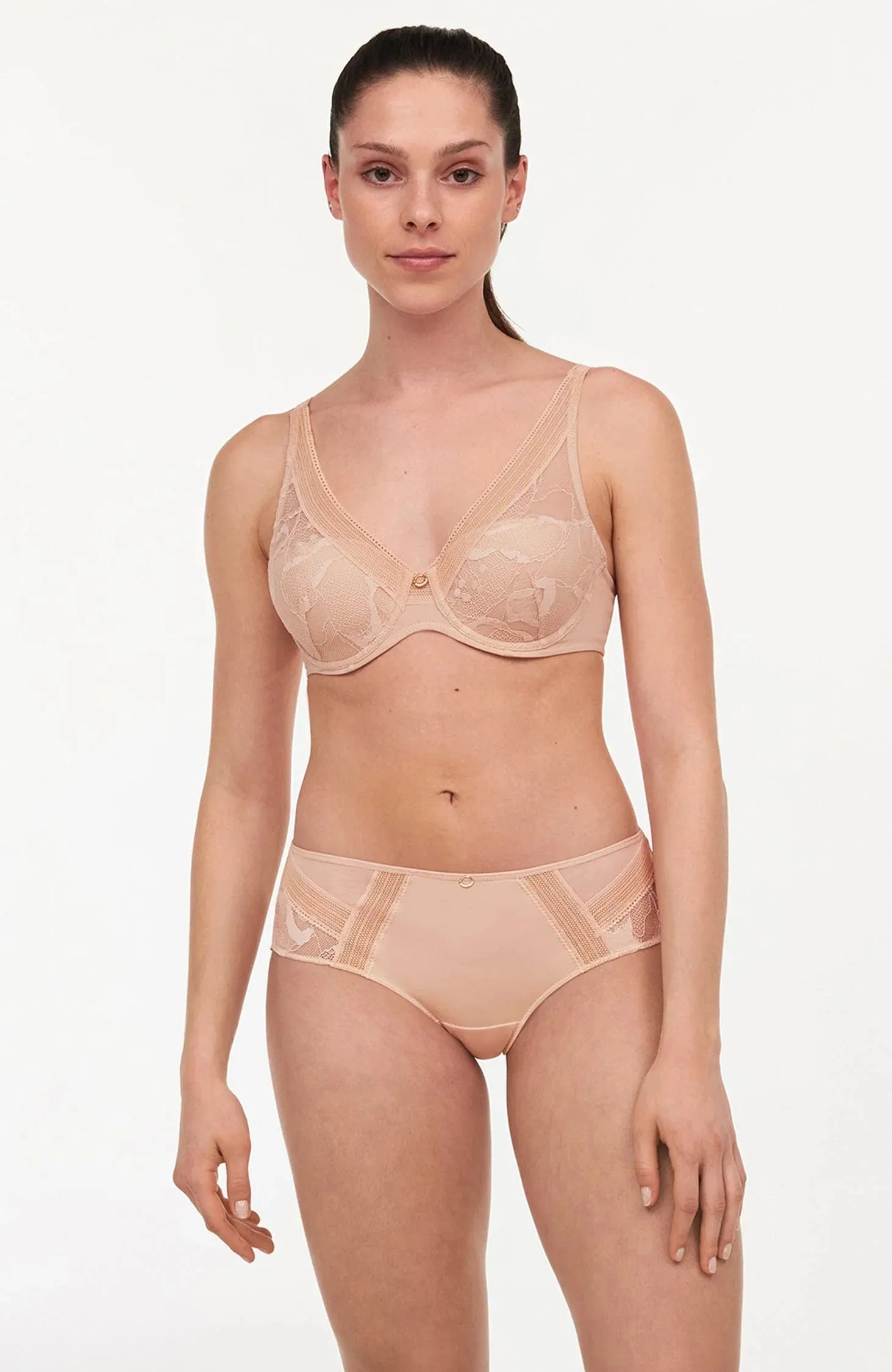 True Lace Plunge Spacer Bra