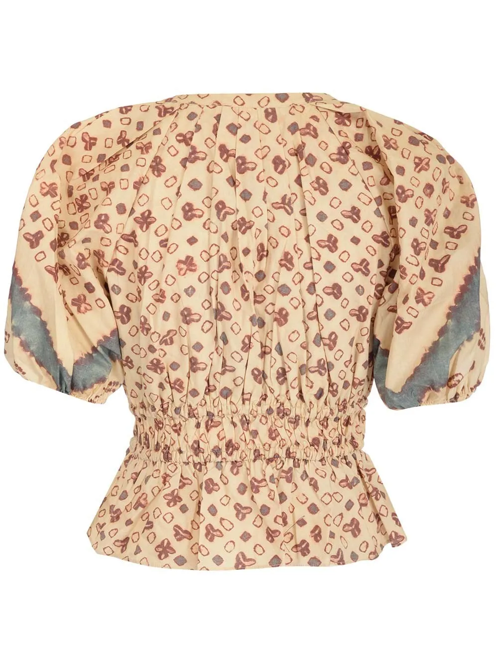 Ulla Johnson Ines V-Neck Short Sleeved Top
