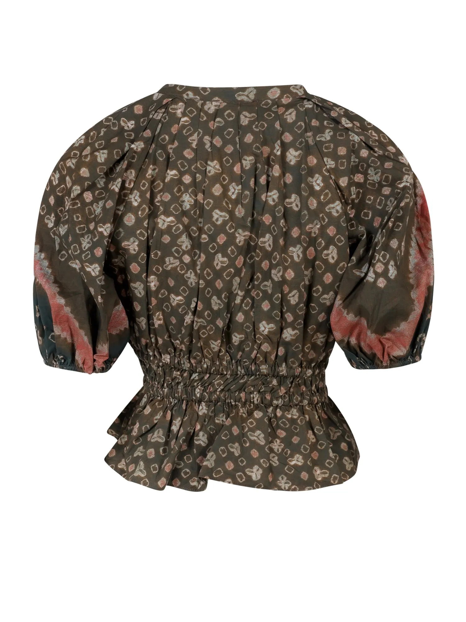 Ulla Johnson Ines V-Neck Short Sleeved Top