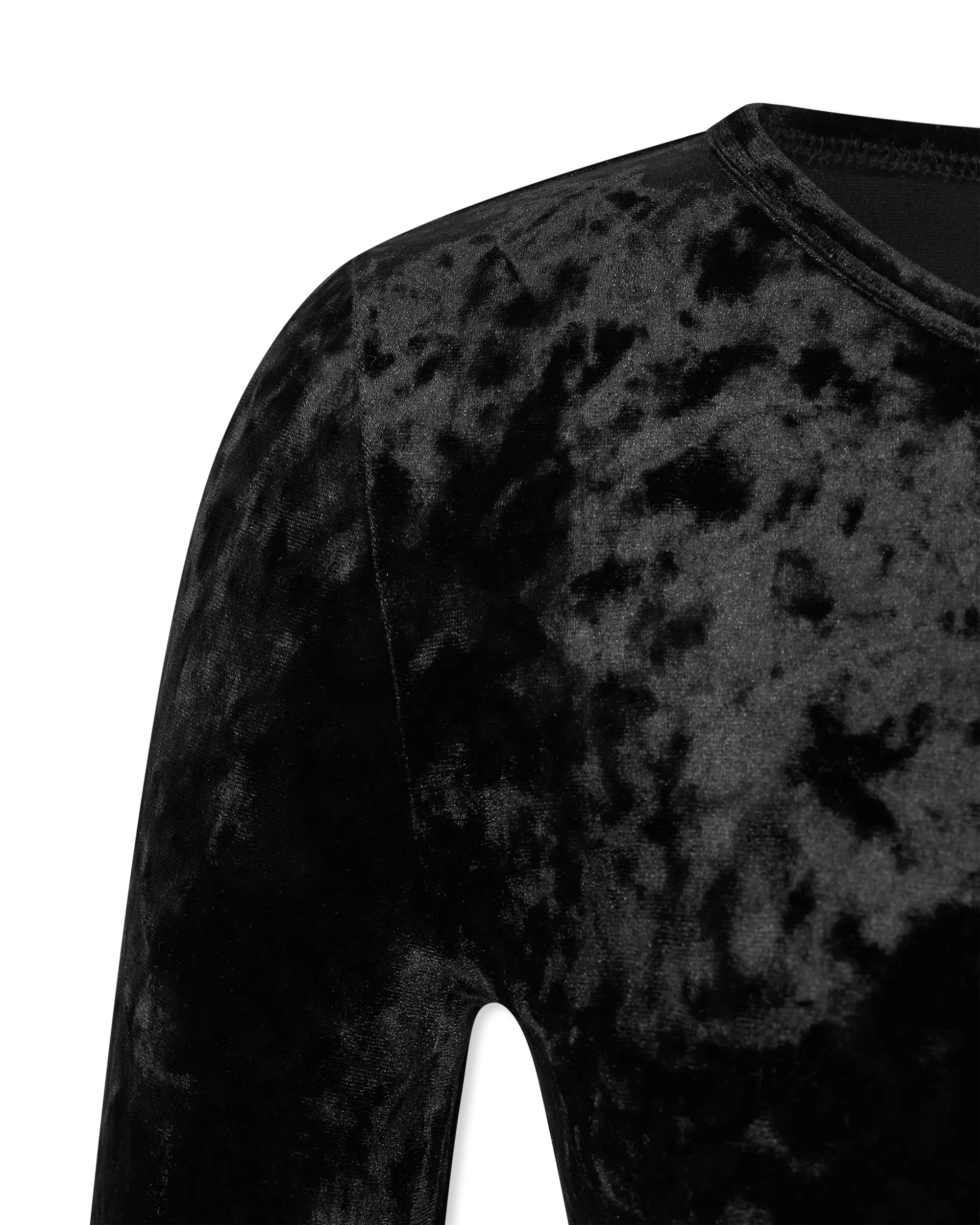 Velvet Crop Top