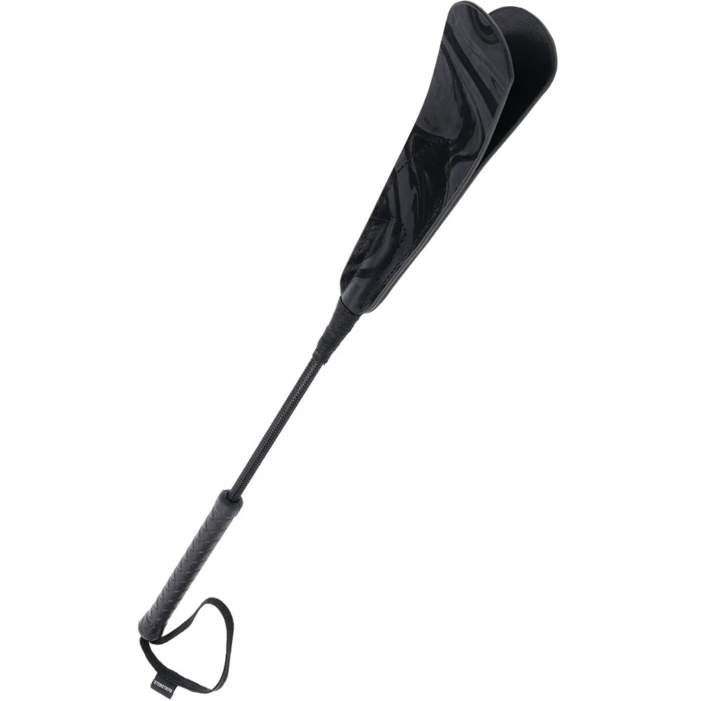 Velvet Noir Strike Riding Crop
