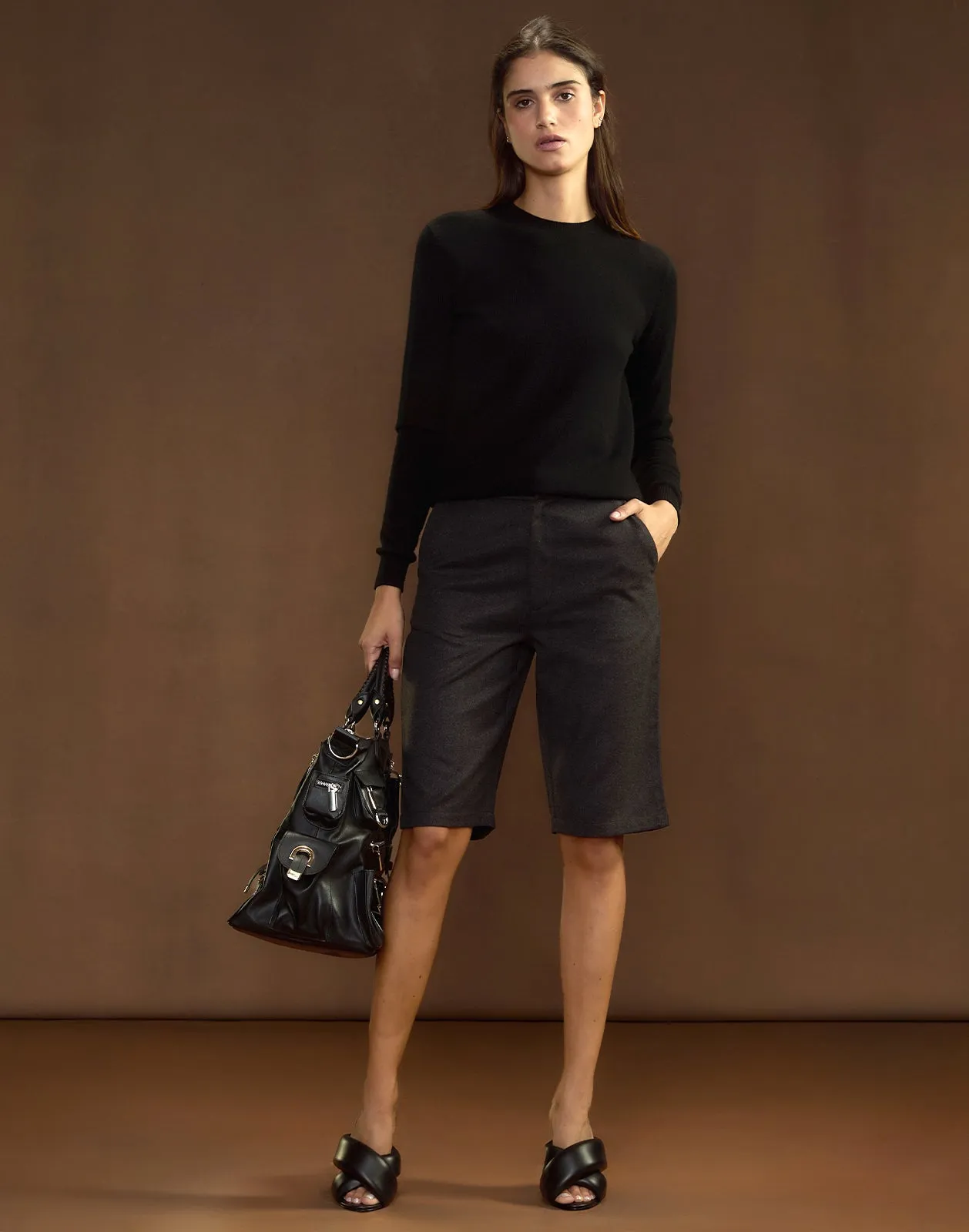 Wellesley Flannel Suiting Shorts