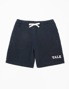 YALE SWEAT SHORTS - NAVY