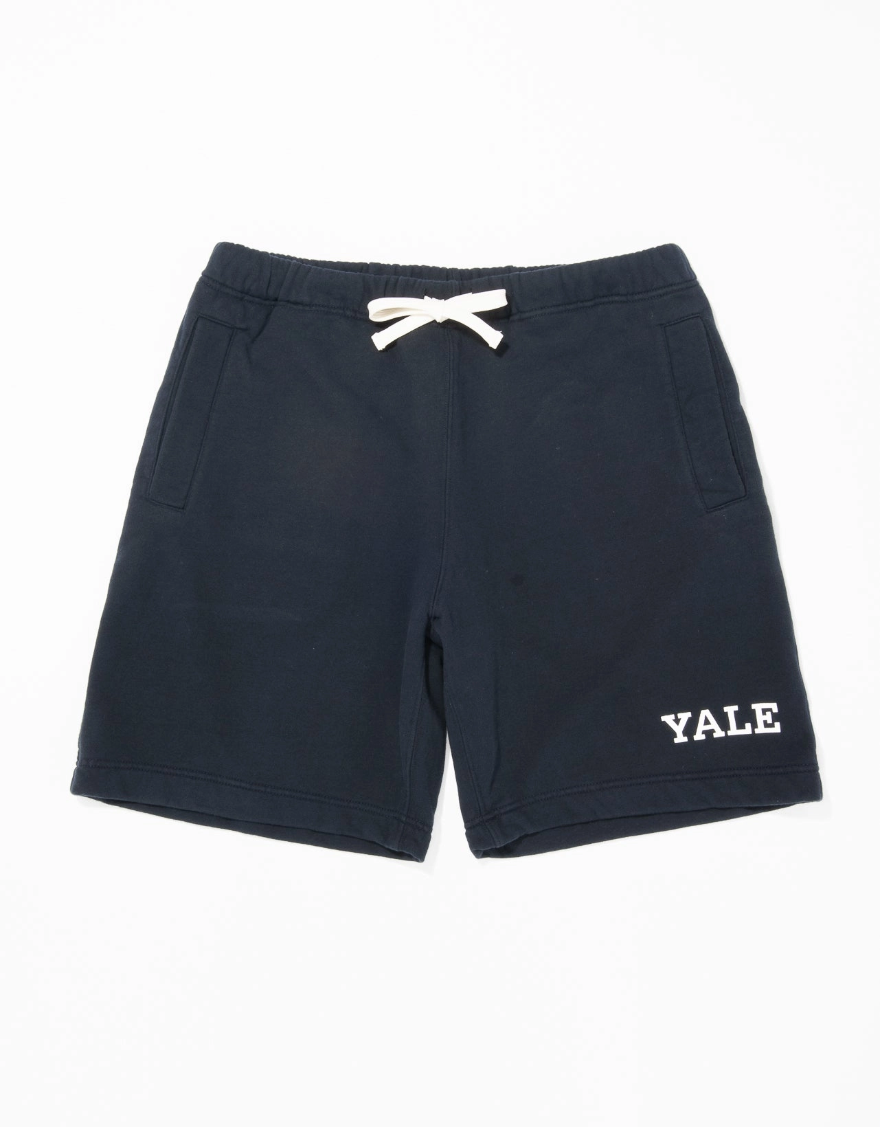 YALE SWEAT SHORTS - NAVY